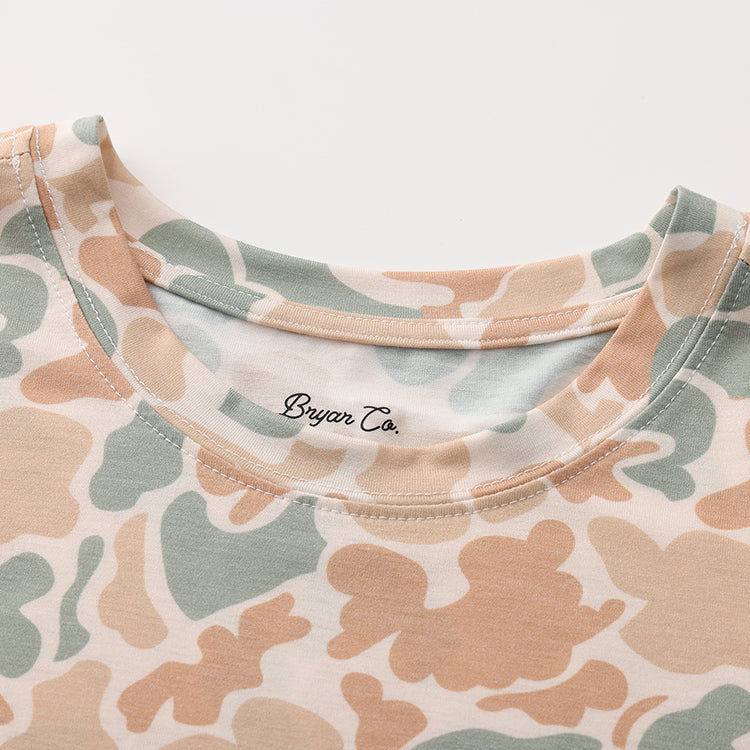 Washed Rust Camo Tri Blend