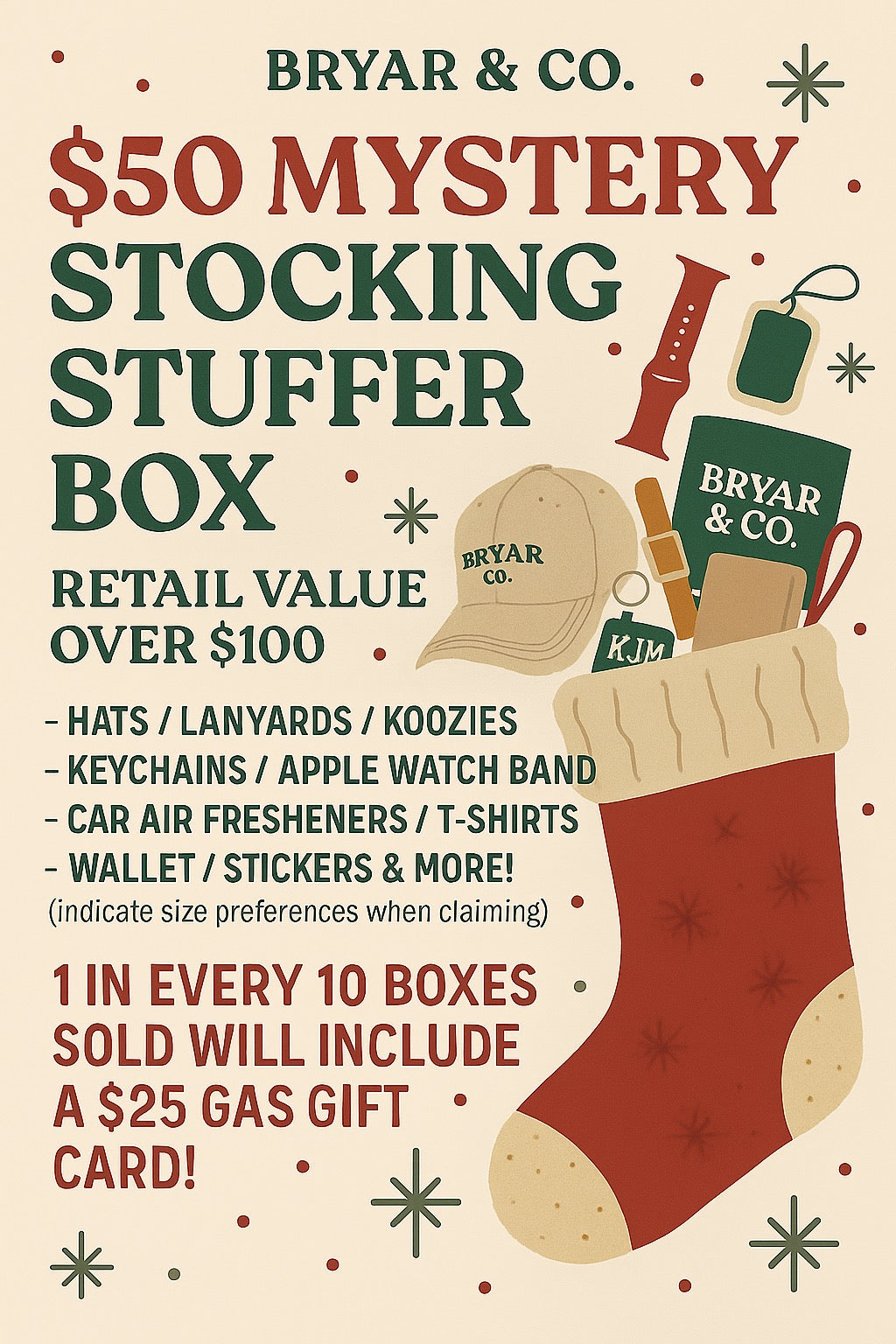 Mystery Stocking Stuffer Box