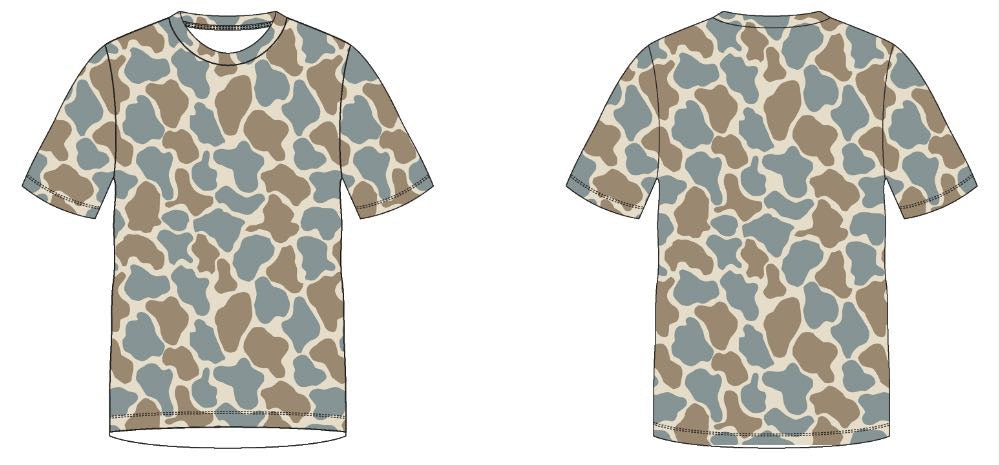 Washed Pebble Camo Tri Blend (COMING SOON)
