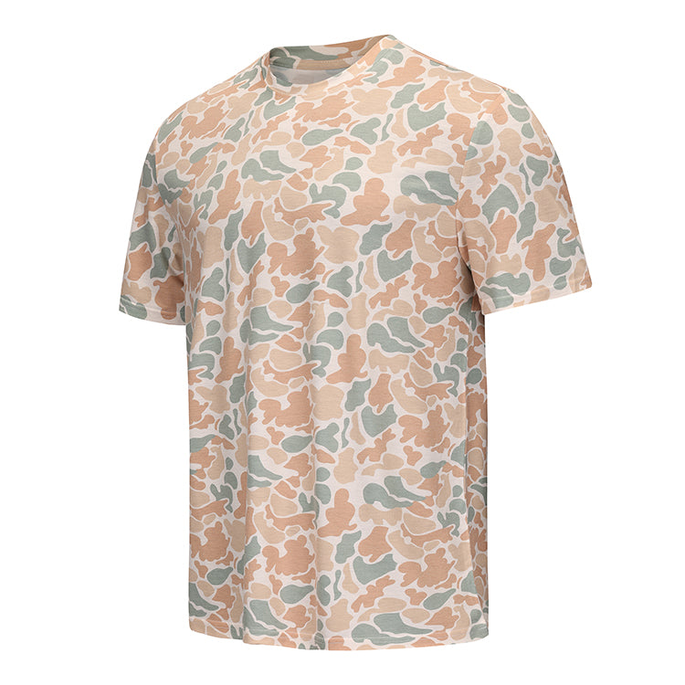 Washed Rust Camo Tri Blend