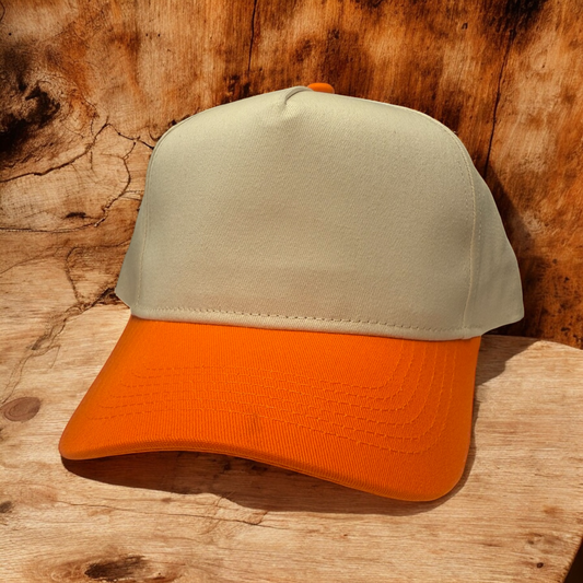 Cream/Orange Courier