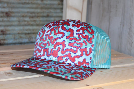 Blue Reef Fish Trucker