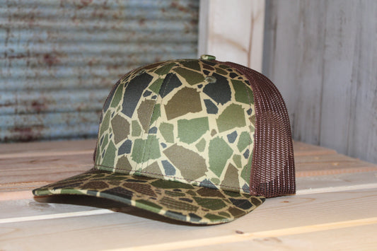 GA State Camo Trucker