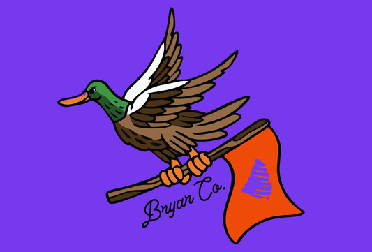 Clemson Flying Duck Flag