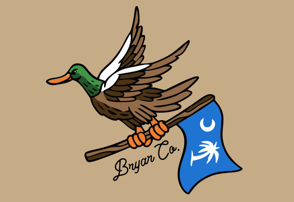 South Carolina Flying Duck Flag