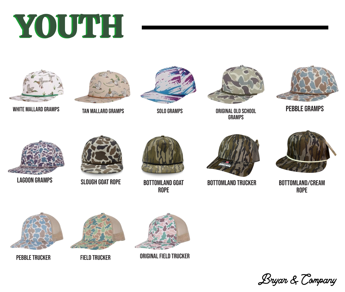 Custom Youth Camo